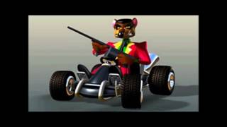 CTR Pinstripe Potoroo voicetauntsquotes lines Crash Team Racing [upl. by Hobart]