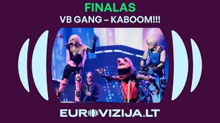 EUROVIZIJALT  „VB gang“ – „KABOOM“ [upl. by Thomasa]