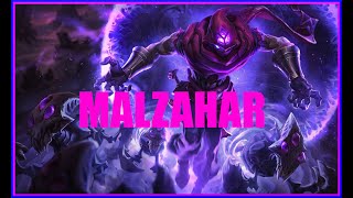 Malzahar but I build every burn item in the game [upl. by Drucie]