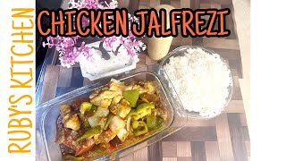 Making chicken jalfrezi recipe  RUBYS KITCHEN [upl. by Dobson]