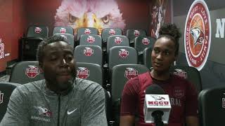 WBB vs Wofford Postgame Interview [upl. by Cohl]