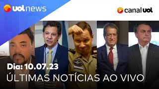 Bolsonaro prestará novo depoimento à PF barraco no PL Haddad caso Tiago Leifert e mais notícias [upl. by Haym]