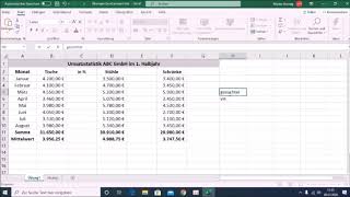 Excel für Beginner 7  Prozentrechnung leicht gemacht Teil 1 [upl. by Shipp]