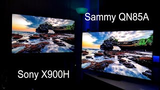 Sony X900H vs Samsung NEO QN85A [upl. by Hercules]