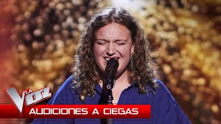 Leila Claud canta quotLa florquot  Audiciones a Ciegas  La Voz Antena 3 2024 [upl. by Mook960]