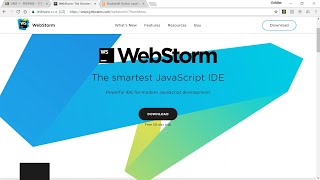 JavaScript  Installing and Using WebStorm IDE from JetBrains [upl. by Ber]