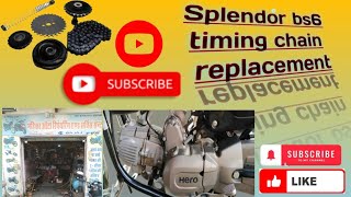 I Replaced the Timing Chain in My Splendor 🙋bs6 timing chain [upl. by Atteiluj]