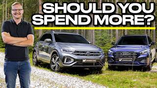 More Luxury or More Power Audi Q2 vs Volkswagen TRoc 2024 Comparison Review – Small SUVs Tested [upl. by Eiralam]