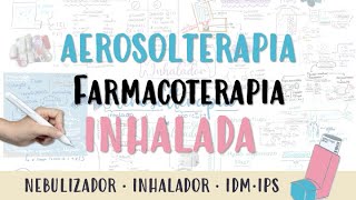 NEBULIZADOR 🆚 INHALADOR · IPS · IDM Aerosolterapiafarmacos inhalados [upl. by Jordison253]