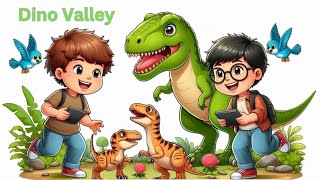 Kadu Padu in Dinosaur Age  Kids Stories [upl. by Drwde]