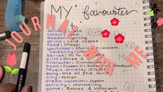 🎐 journal with me  pencil case unboxing  my favourites  aesthetic journaling short vlog 🎈 [upl. by Pliam780]