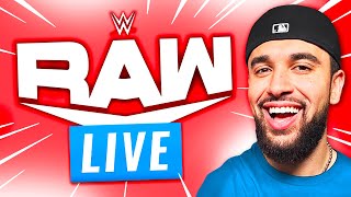 🔴 WWE Monday Night RAW LIVE [upl. by Yrrek154]