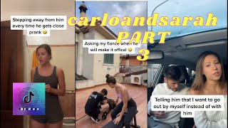 21 mins of carloandsarah TikTok part 3 funny moments of couples [upl. by Odlauso]