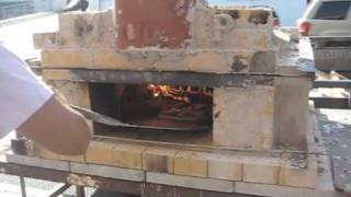 OneDay Arched Brick Pizza Oven Build Cooking WoodFired Pizzas [upl. by Llenna844]