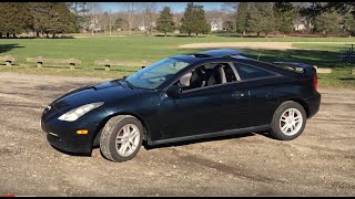 2000 Toyota Celica GT Review StartUp Test Drive [upl. by Aticnemrac]