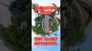 Panagsama Beach  Tiny Planet Insta360x4  insta360 insta360x4 videoedit [upl. by Ylrebmik]