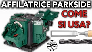 🤩 FUNZIONA Macchina affilatrice Parkside lidl PSS 65 B1 Affilatore per punte di trapano ecc [upl. by Spark]