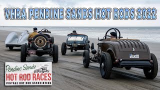 VHRA Pendine Sands Hot Rod Races 2022  Drive On Beach Walk Racing Full Day hotrod vintage [upl. by Crowley]