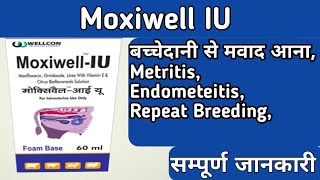 Moxiwell IU uses in hindi in cattle [upl. by Noiram]