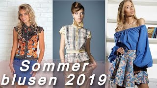 👘 Modische sommerblusen damen 2019 [upl. by Rebbecca452]