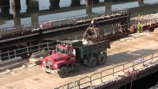 LinkBelt LS418 Loading Dump Truck [upl. by Llenrad]