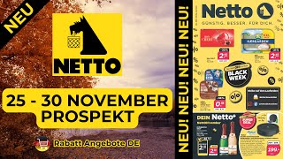 NETTO Prospekt Werbung  Rabatt Angebote DE  Prospekt Gültig von 25112024 [upl. by Dever]