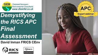 Demystifying the RICS APC Final Assessment [upl. by Enawyd11]