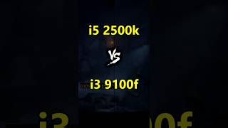 i5 2500k OC vs i3 9100 Test in Games [upl. by Ahsieken]