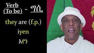 Tigrinya Lesson Main Verb  To Be [upl. by Ashti]