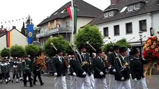 Schützenfest Schiefbahn 2011  Aufmarsch Montag [upl. by Maressa425]