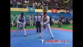 Double Knockout  Taekwondo WTF [upl. by Bal]