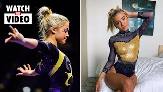 College gymnast Olivia Dunne becomes teenage millionaire [upl. by Ariaes]