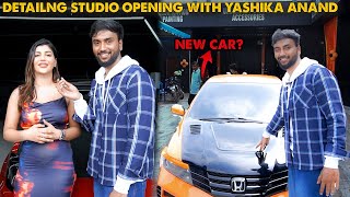 New Detailing Studio Opening With Yashika Anand🏎️🥰  Detailing Wolves 🔥🔥  Kovai 360 [upl. by Mayram390]