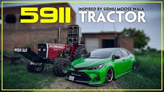 Fully Modified Tractor 😍 inspired by SidhuMooseWalaOfficial ❤️ 5911 [upl. by Okubo]