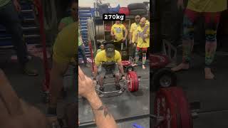 270kg 595lbs trap bar deadlift deadlift strongman [upl. by Frieda]