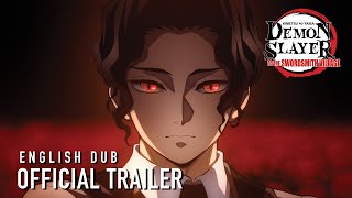 Demon Slayer Kimetsu no Yaiba To the Swordsmith Village  English Dub Trailer [upl. by Pisano]