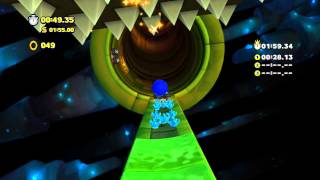 Sonic Lost World  Wii U  Windy Hill Zone 3 [upl. by Yraillih853]