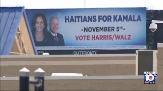 South Florida Haitians putting support behind Kamala Harris for President [upl. by Ilac]