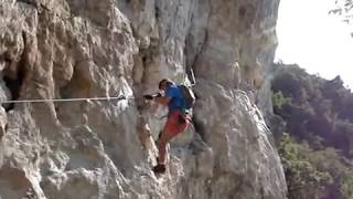 Mt Albano via ferrata at Mori Italy [upl. by Holtorf695]