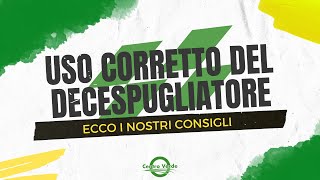 Uso corretto del decespugliatore Lo vediamo assieme [upl. by Trillbee]