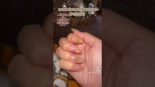 Polygel nails done  hm by yours truly polygelnails polygel polygelathome nails naildesign [upl. by Alilahk]