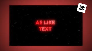 » · ✧ ᴀᴇ ʟɪᴋᴇ ᴛᴇxᴛ « ✧ ∙ How to make AE like text in CapCut And VS for free  Capcut Tutorial [upl. by Acnaiv]