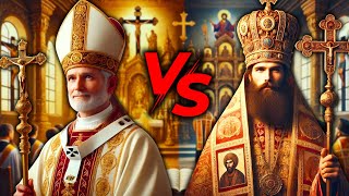 Católicos vs Ortodoxos ¡Las Diferencias que NO Quieren que Sepas 😱 [upl. by Collete]