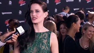 Sin City A Dame to Kill For  Eva Green on the Red Carpet [upl. by Llirrehs877]