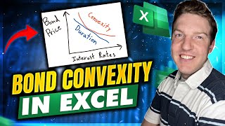 Calculate Bond Convexity and Duration in Excel  Interest Rate Risk [upl. by Nirot320]