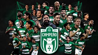 🟢⚪ CAMPEÕES NACIONAIS 20232024 🏆 [upl. by Ahsenrad]