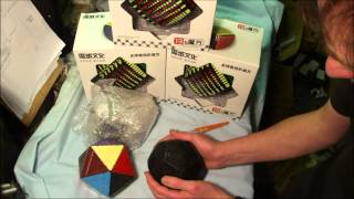 SECRETS REVEALED Cancelled factory puzzles amp multi MoYu 13x13x13 Rubiks Cube unboxing [upl. by Pussej631]