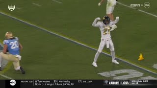 Colorado DB Shilo Sanders gets ejected for targeting vs UCLA [upl. by Vickey848]