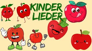 Apfel Kinderlied 🍎 – Fröhliches Obstlied für Kinder  Pamuk Şeker Hikayeleri [upl. by Snashall569]