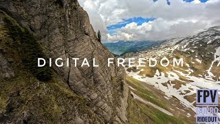 Digital Freedom  FpVRide like a Mountain Eagle  GoPro FpV Drone in Swiss Alps [upl. by Erdied]